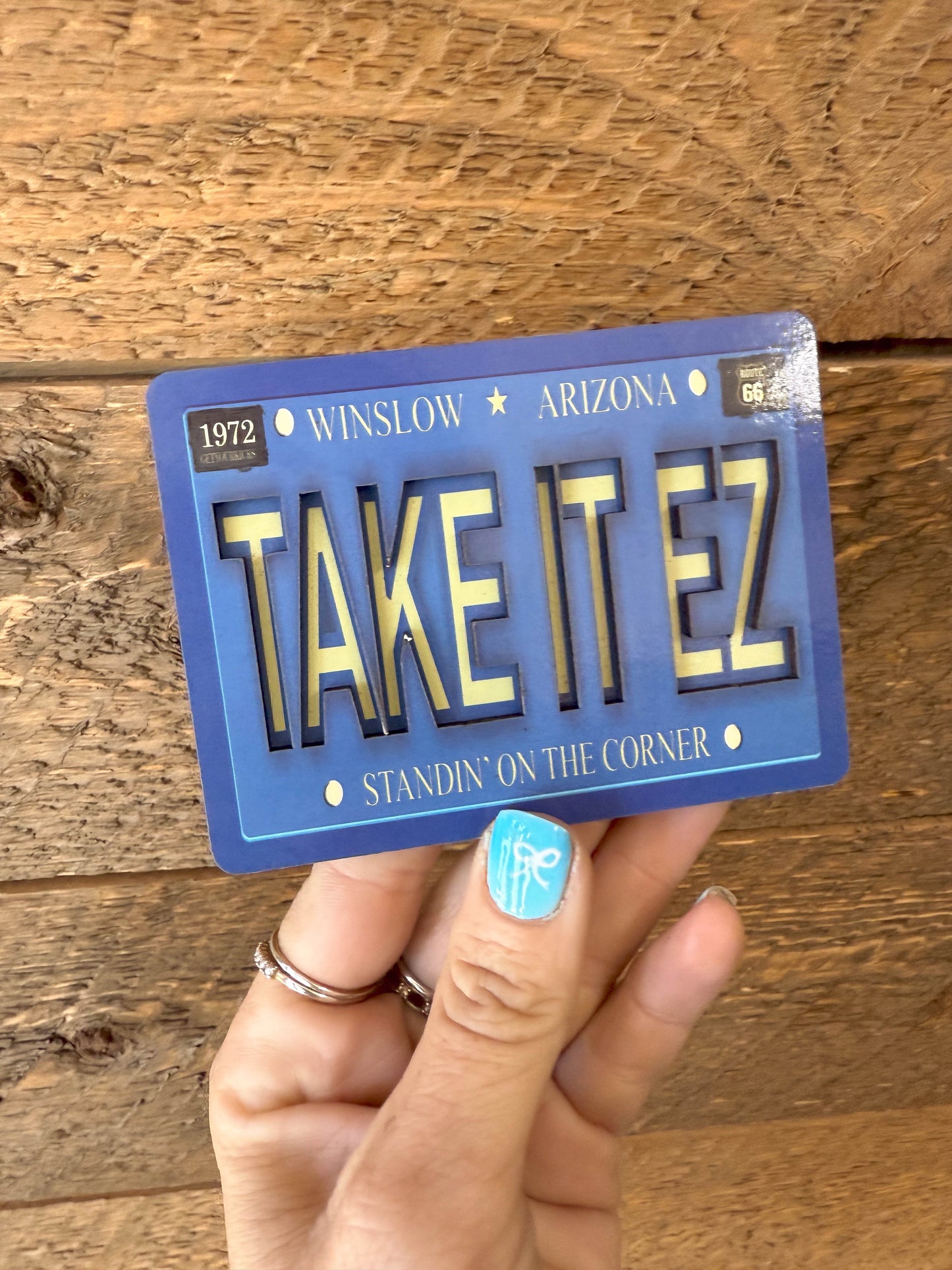 Magnet - License Plate