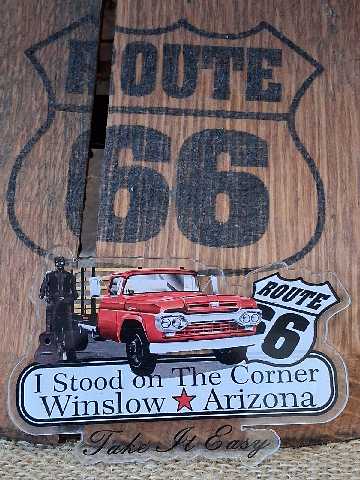 Magnet- Flatbed Ford (Clear)