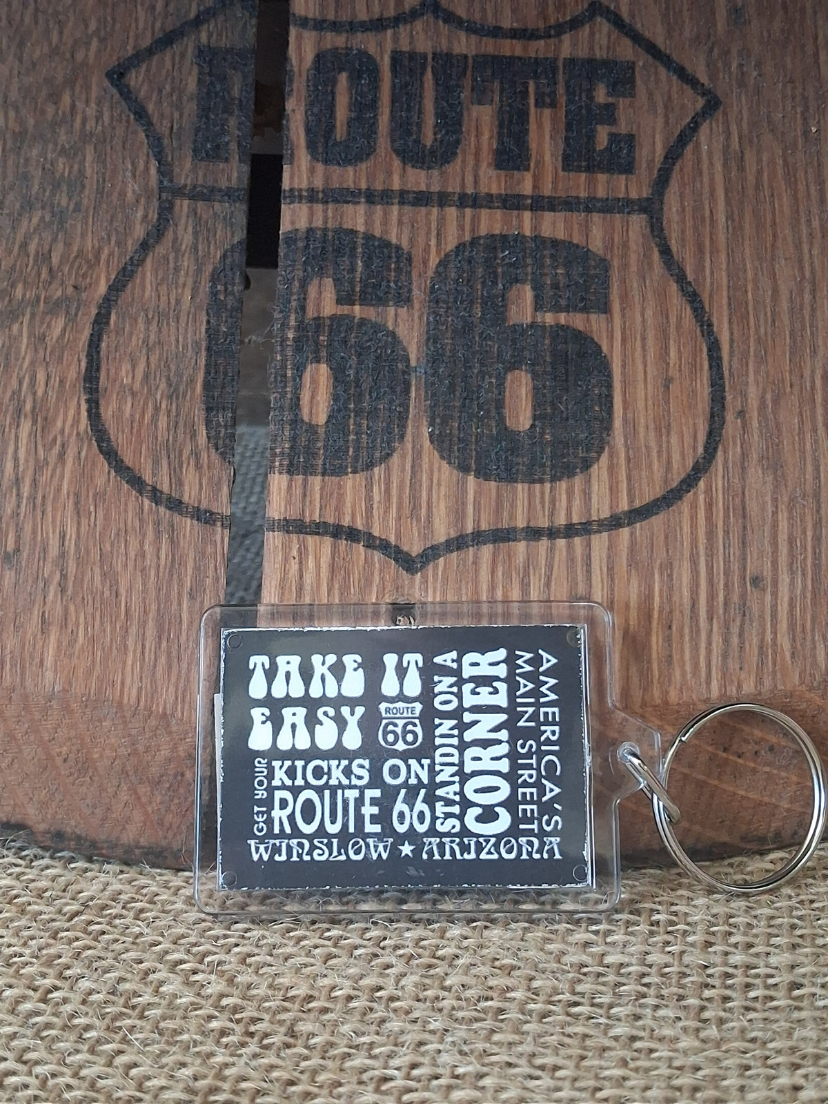 Keychain- Groovy SOTC Take It Easy