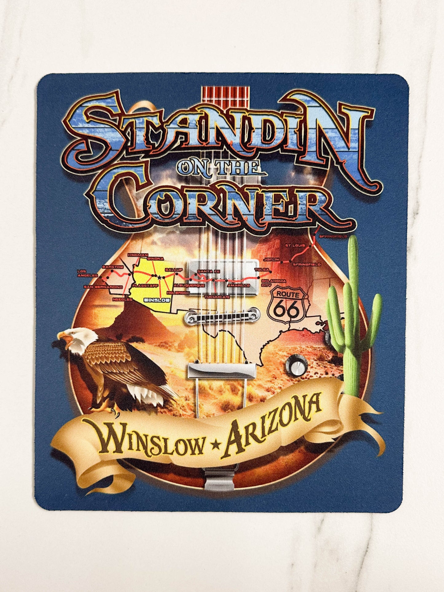 Arizona Guitar On the Corner Mousepad