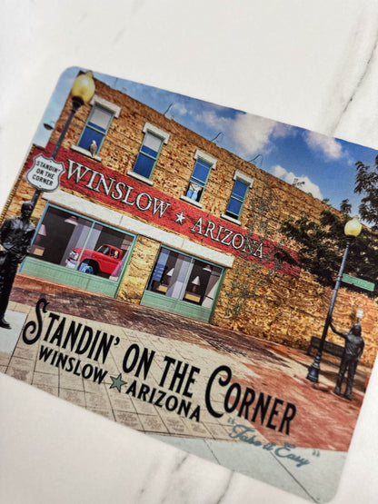 Corner View Mousepad
