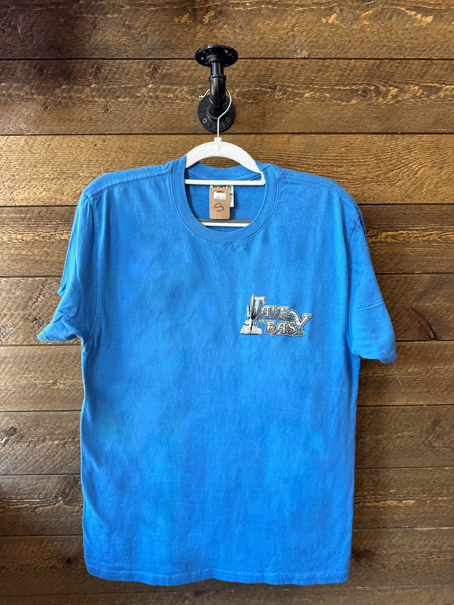 Arizona Guitar Map Tee - Blue