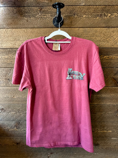 Arizona Guitar Map Tee - Red