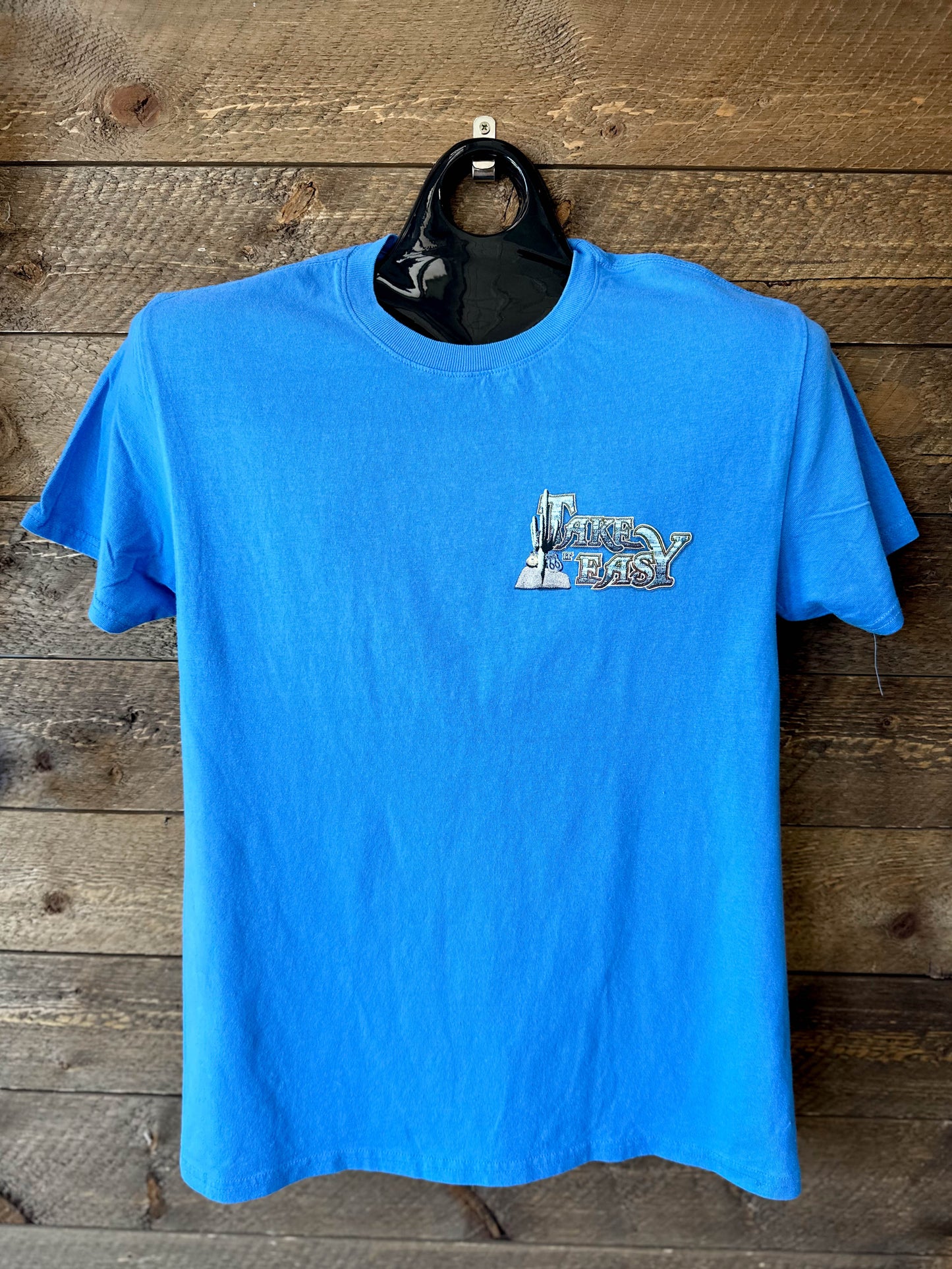 Arizona Guitar Map Tee - Blue