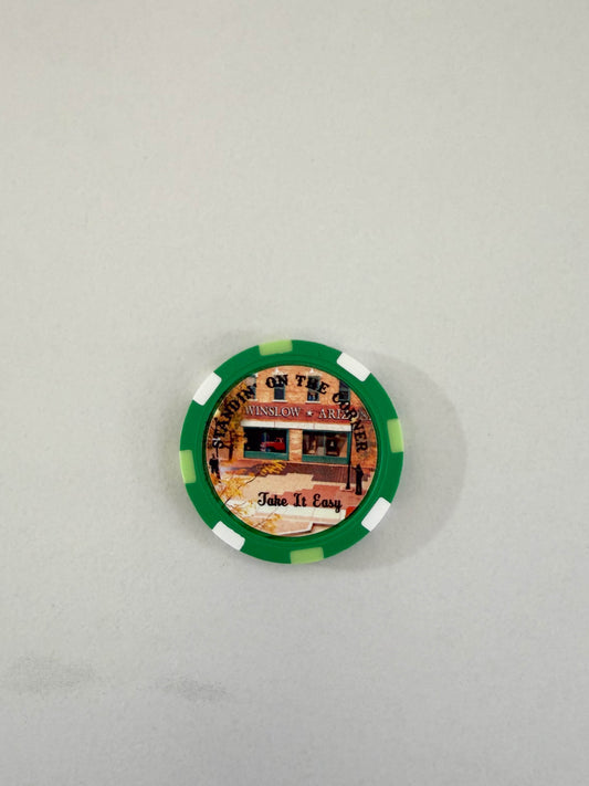 Poker Chip - Green