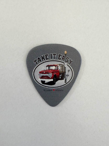 Guitar Pick - Flatbed Ford