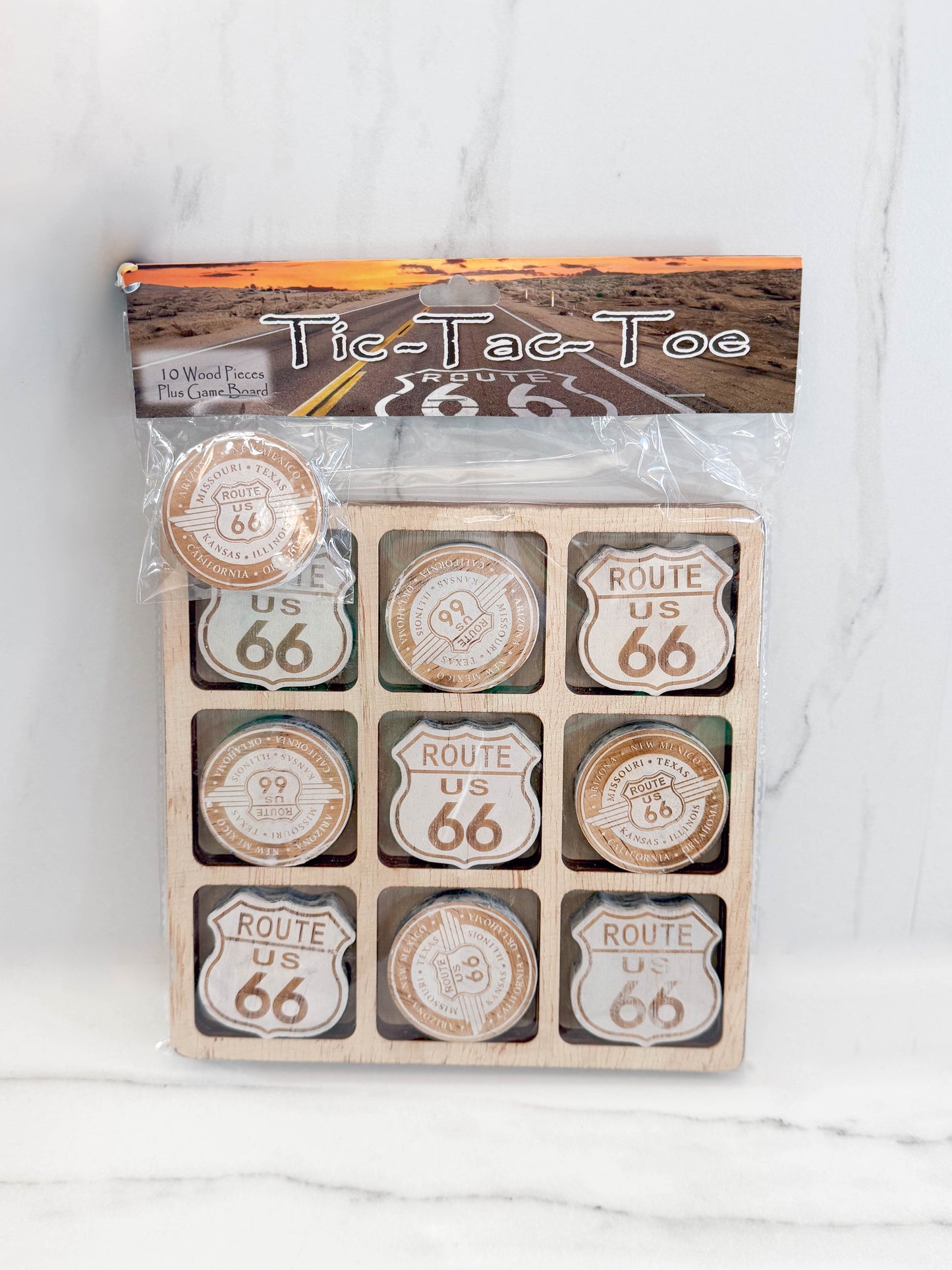 Route 66 Tic-Tac-Toe Game