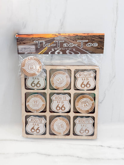 Route 66 Tic-Tac-Toe Game