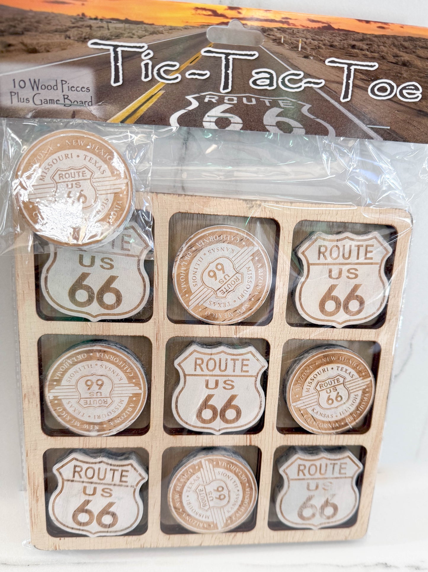 Route 66 Tic-Tac-Toe Game