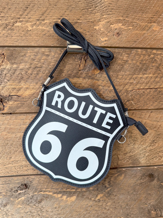 Route 66 Handbag - Black