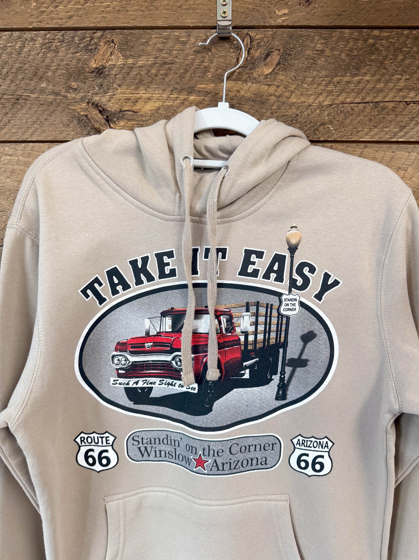 Flatbed Ford Hoodie - Khaki