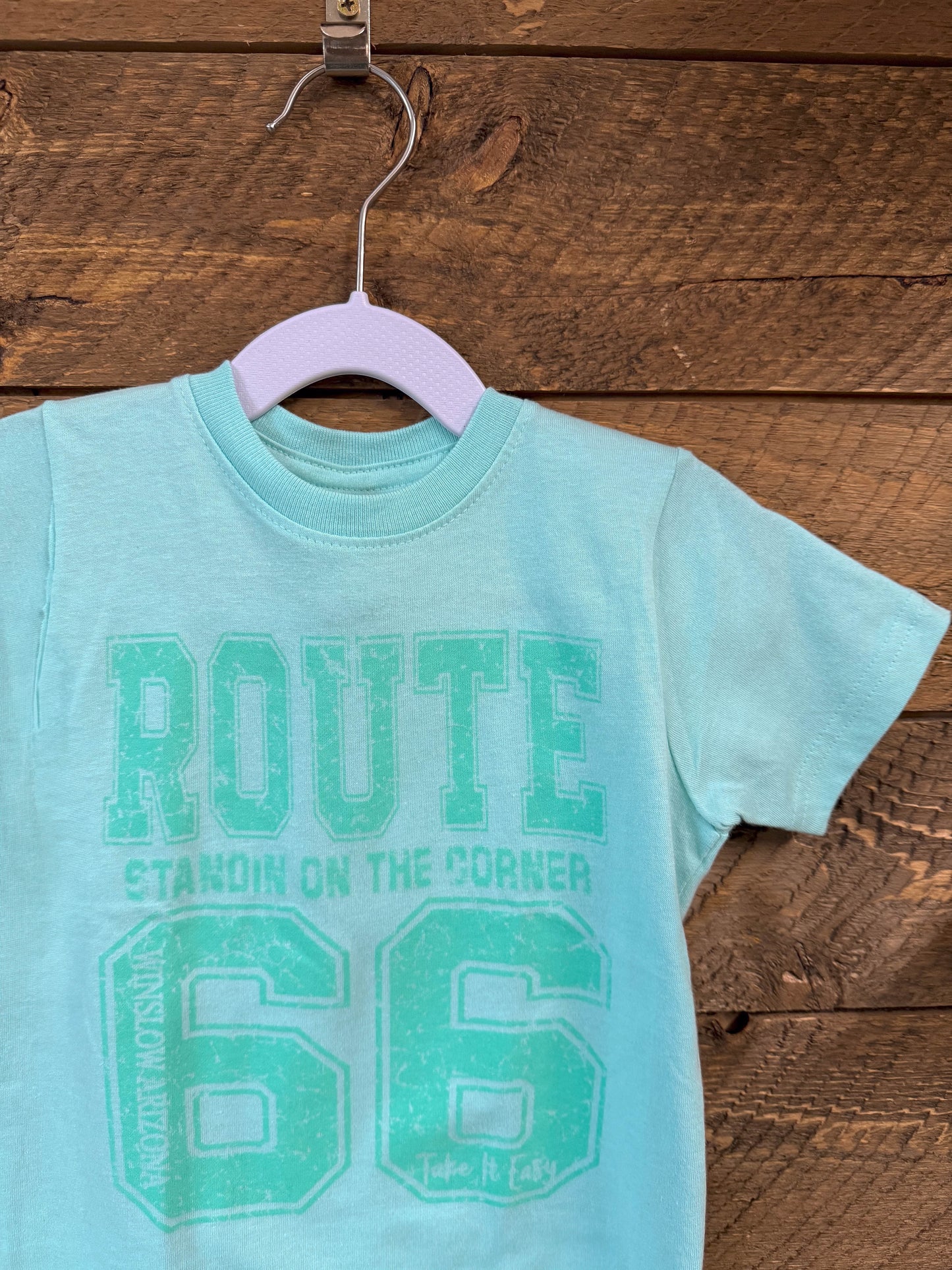 Route 66 Tee - Teal