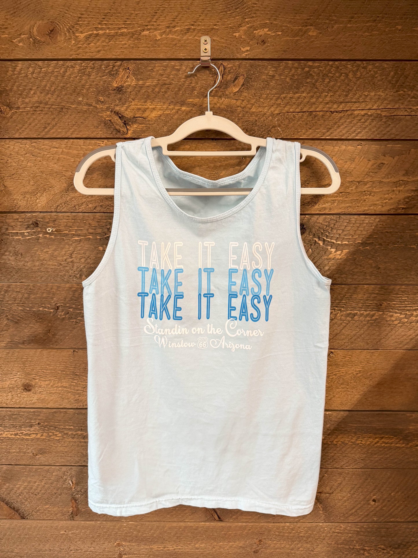 Take It Easy Tank - Blue