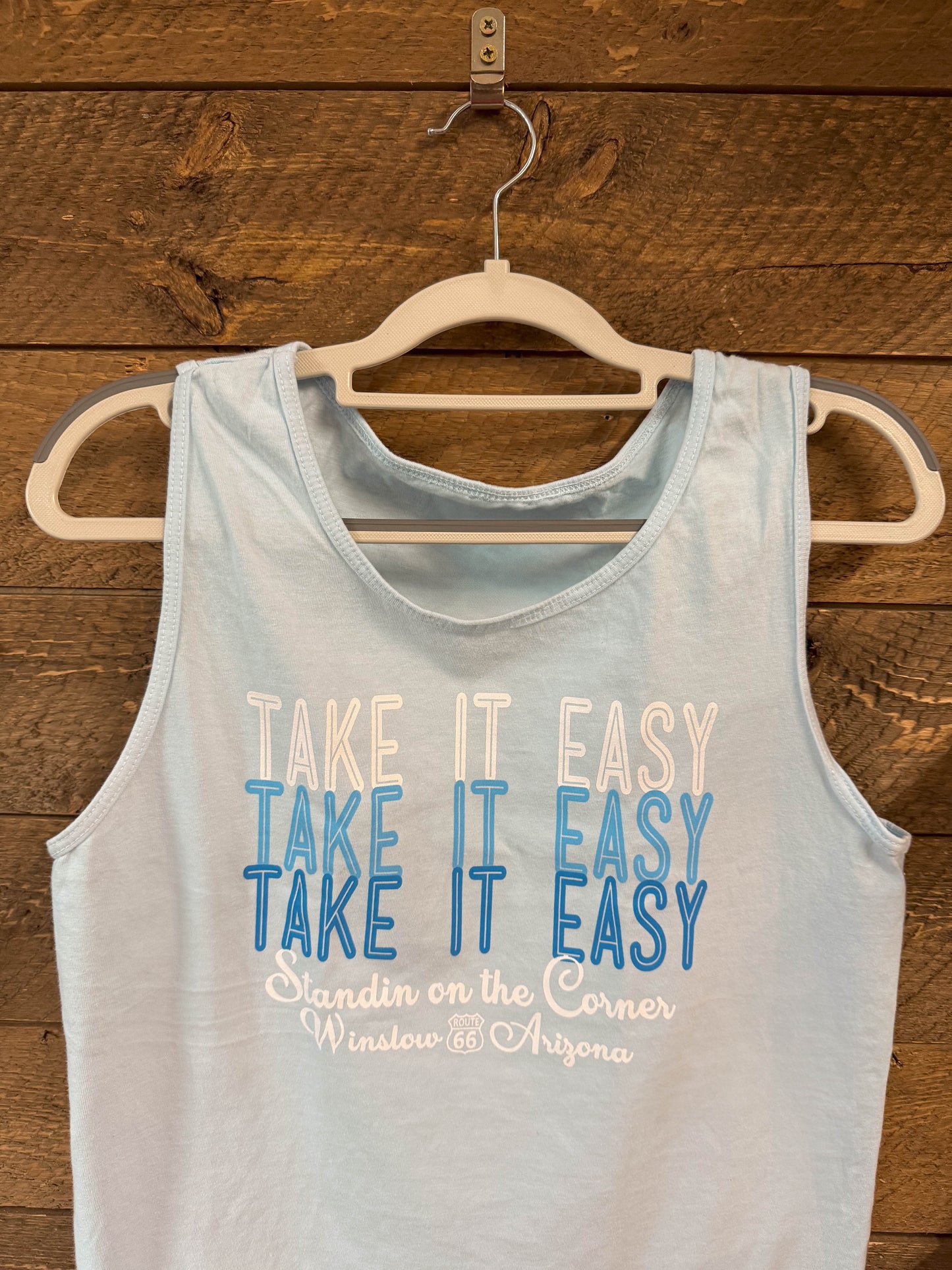 Take It Easy Tank - Blue