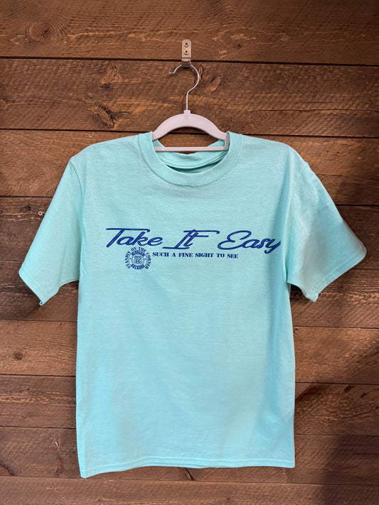 Take it Easy Tee - Blue