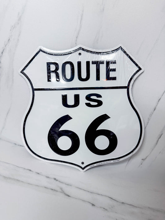 Route 66 Shield Sign