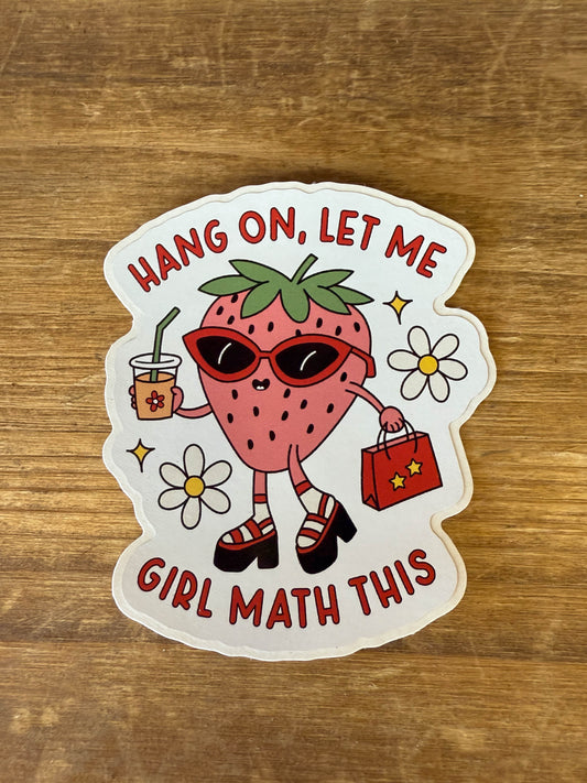 Sticker - Girl Math