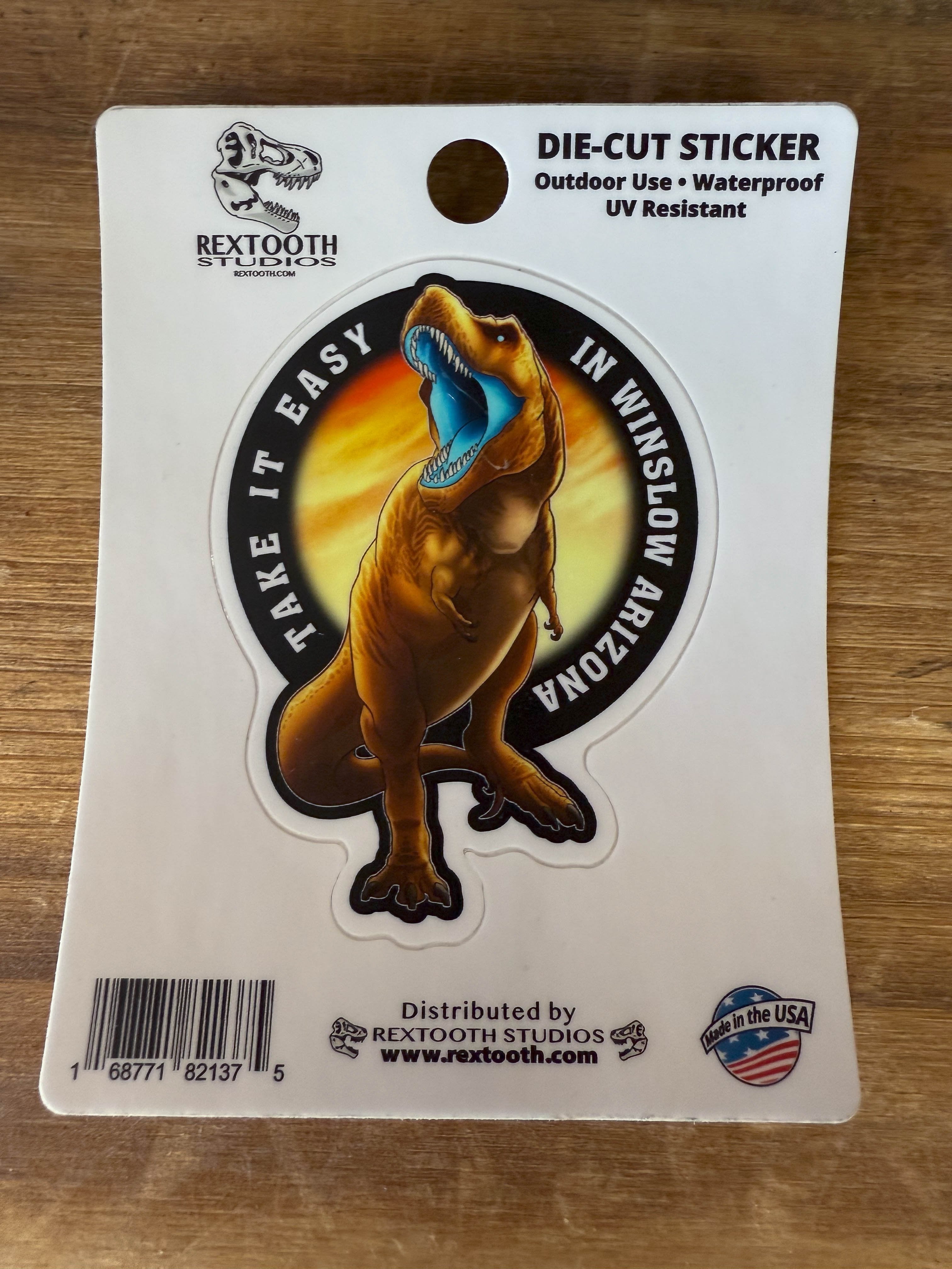 T Rex Ranch Sticker Sticker - T-rex – Standin' on the Corner Store