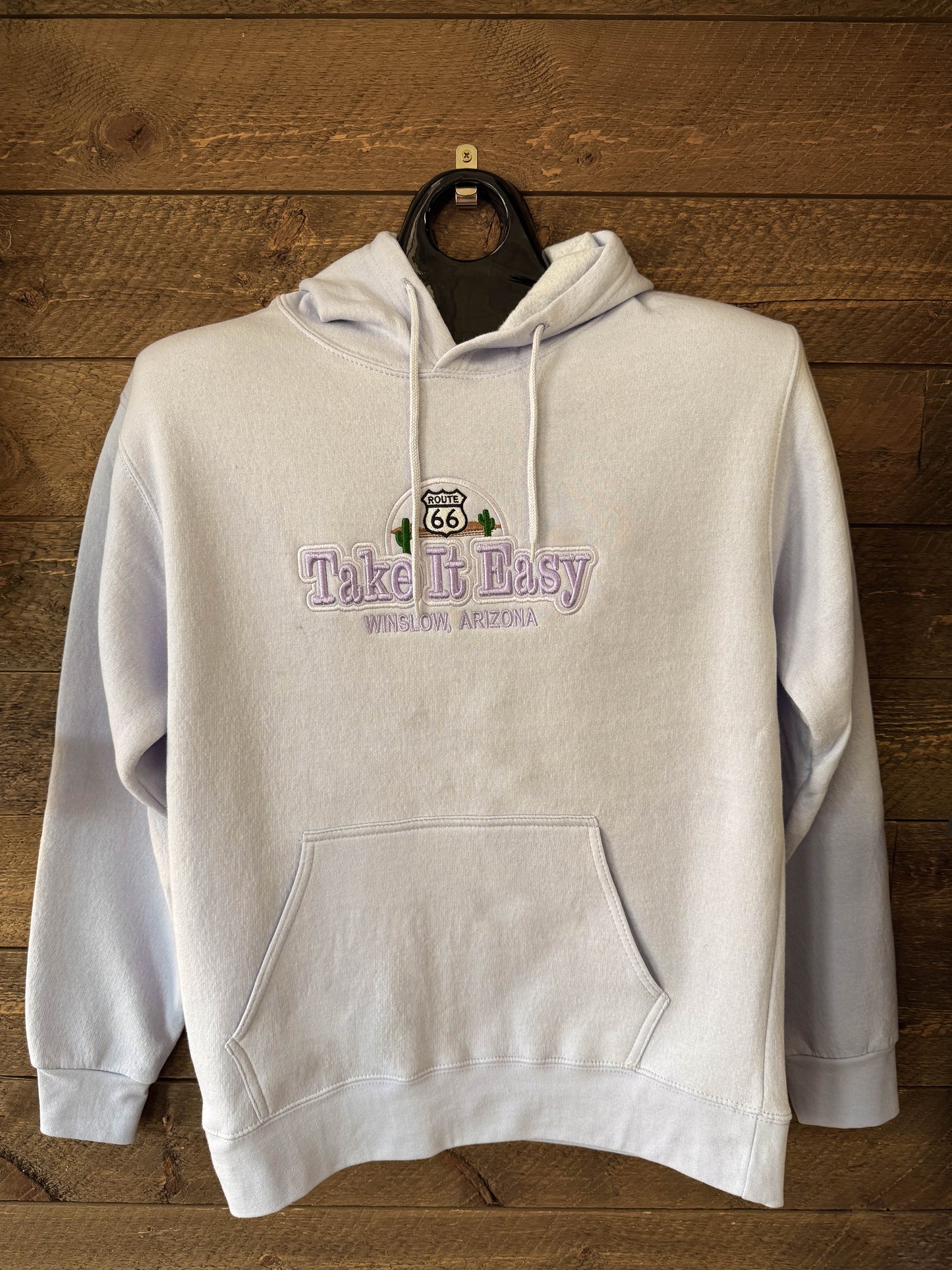 Take it Easy Desert Scene Hoodie - Lilac