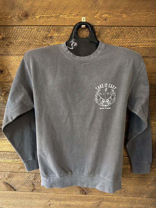 Taking it Easy Wings Crewneck