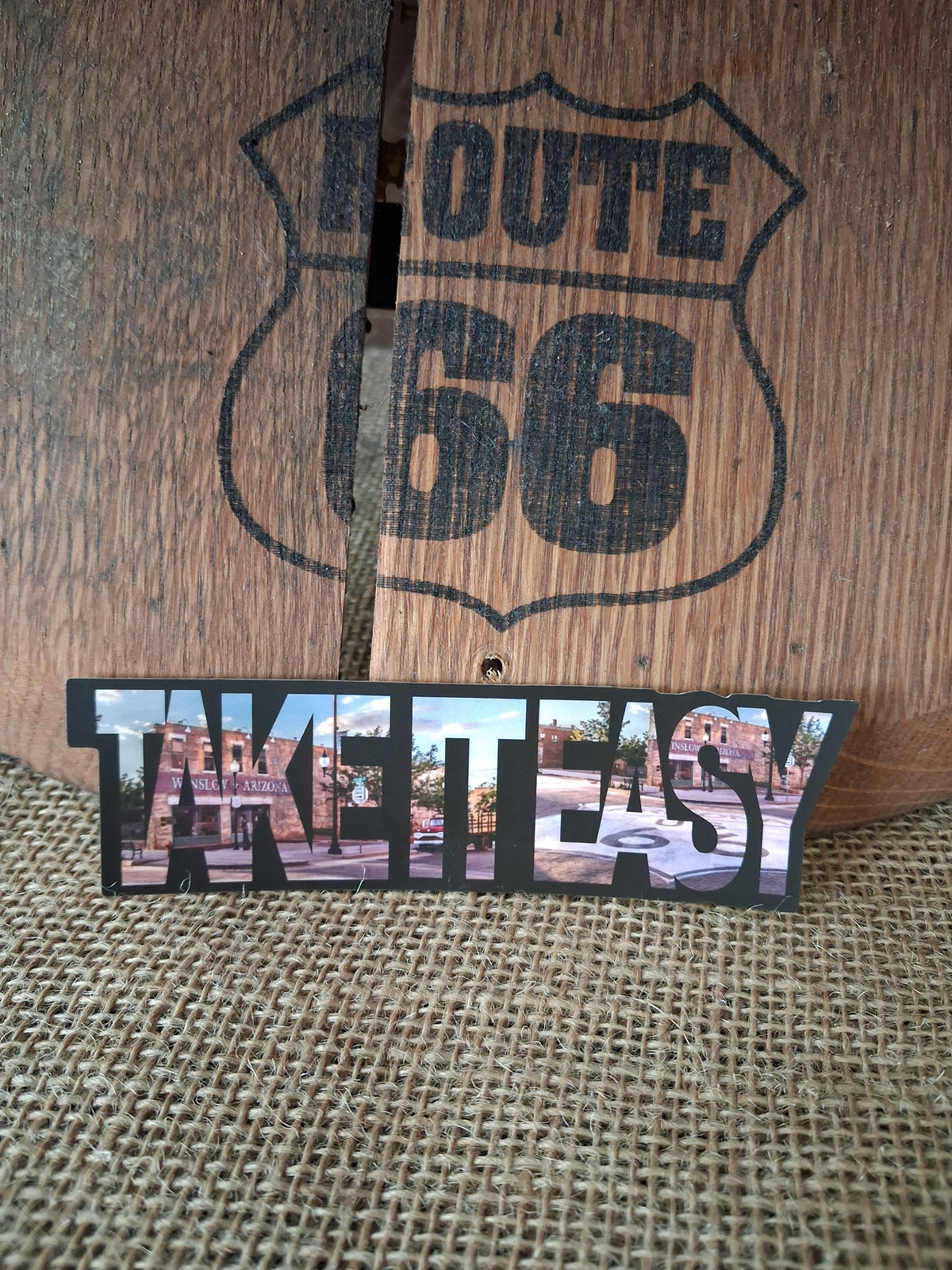 Take it Easy (Corner View Lettering)