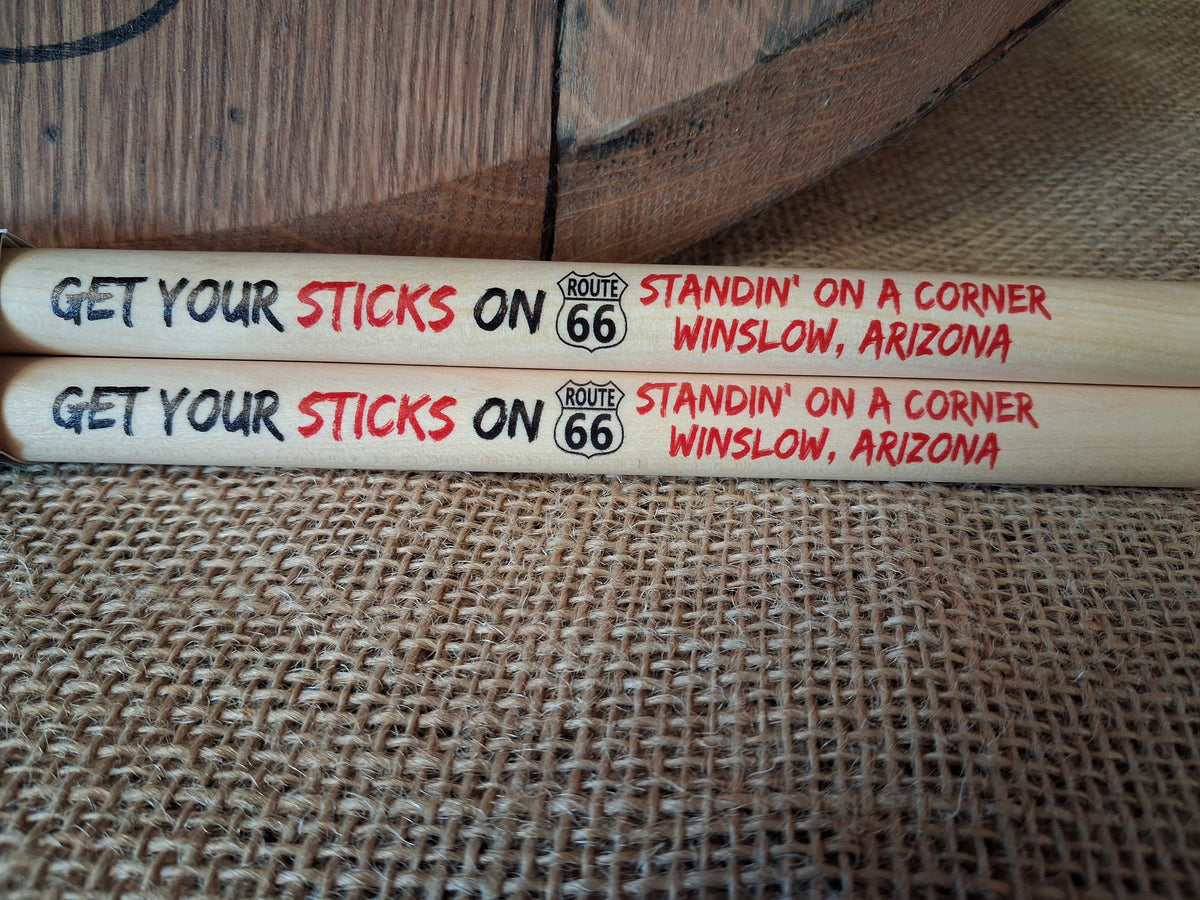 Drumsticks- Get Your Sticks On Route 66