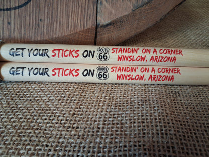 Drumsticks- Get Your Sticks On Route 66
