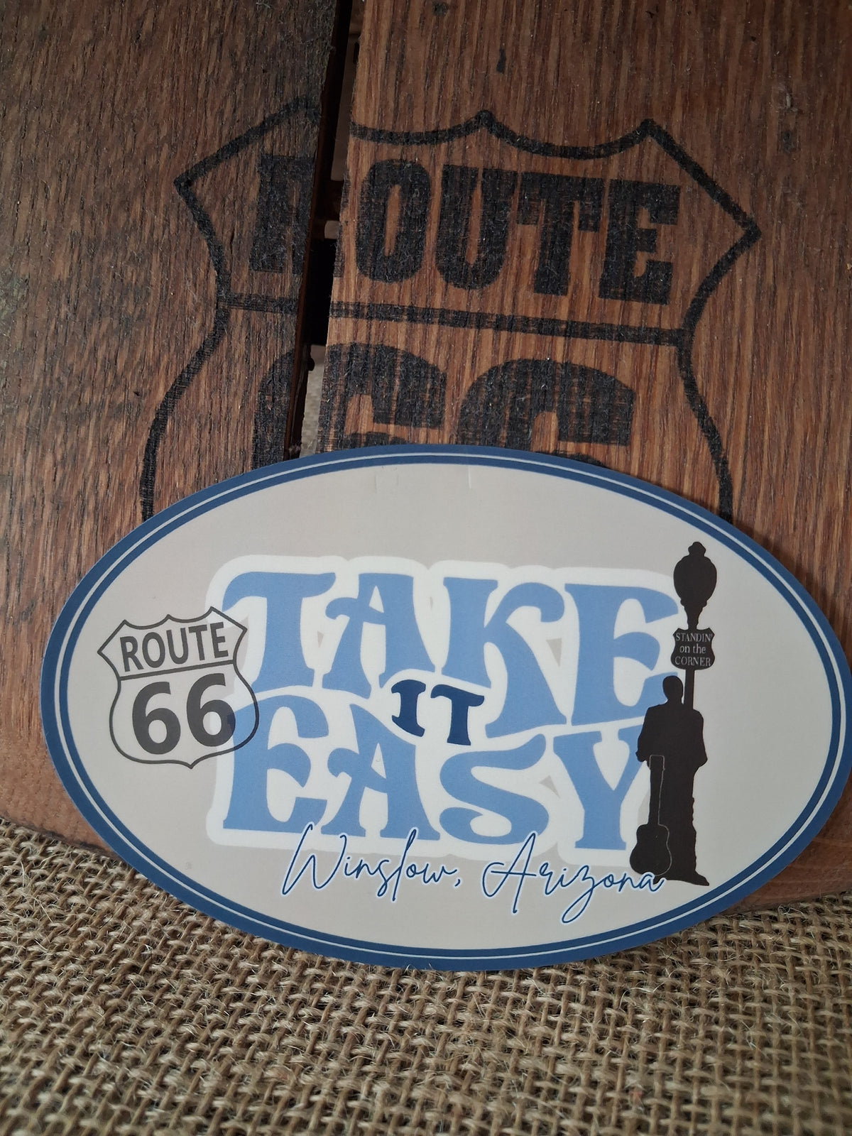 Take It Easy (Groovy Blue)